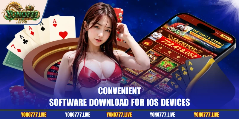 Convenient software download for iOS devices