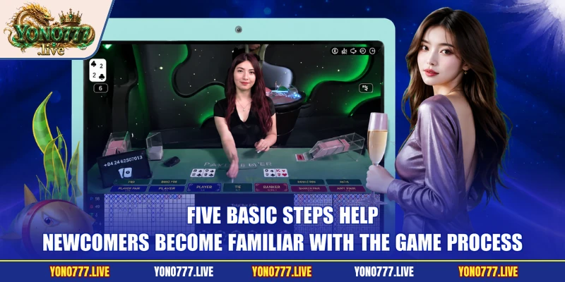 Five basic steps help newcomers become familiar with the game process