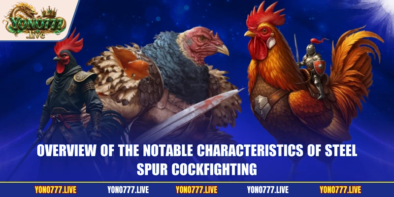 Overview of the notable characteristics of steel-spur cockfighting