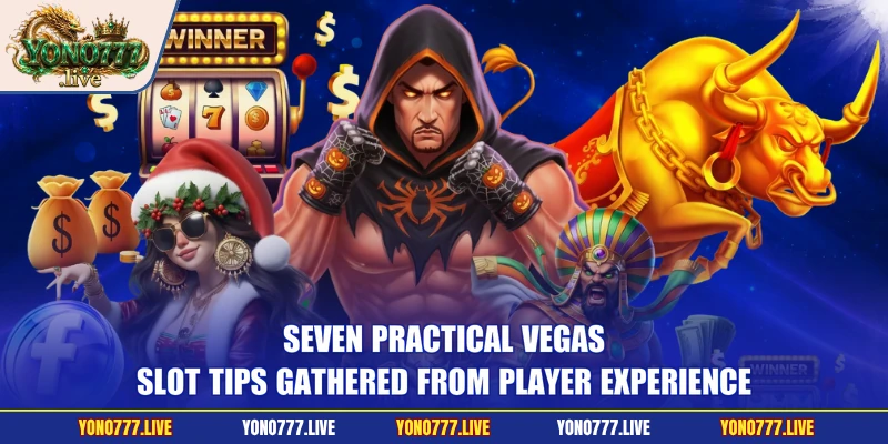 Seven practical Vegas slot tips gathered from player experience